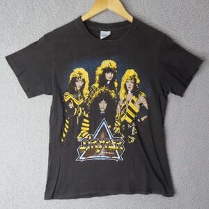 Vintage 1987 Stryper To Hell With The Devil Double Sided Band T Shirt USA Medium